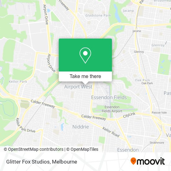 Glitter Fox Studios map