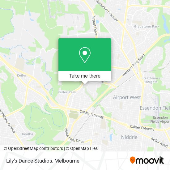 Lily's Dance Studios map