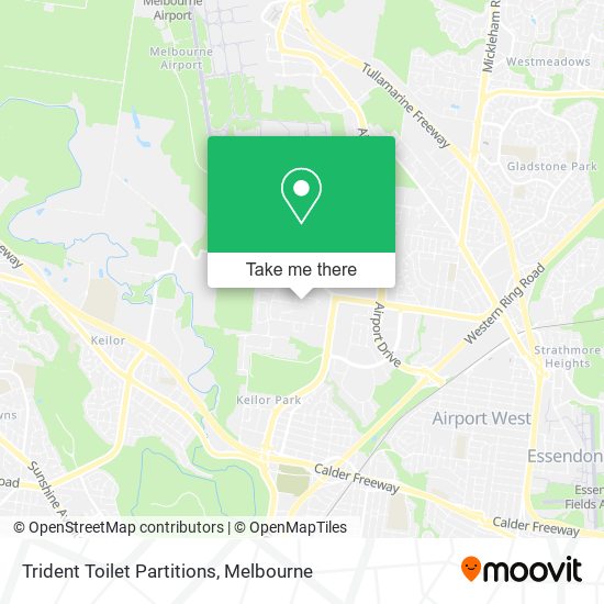 Trident Toilet Partitions map