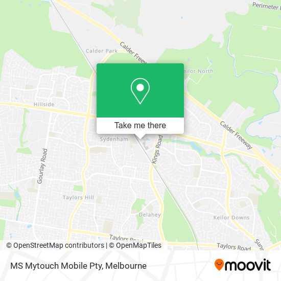 MS Mytouch Mobile Pty map