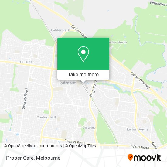 Proper Cafe map
