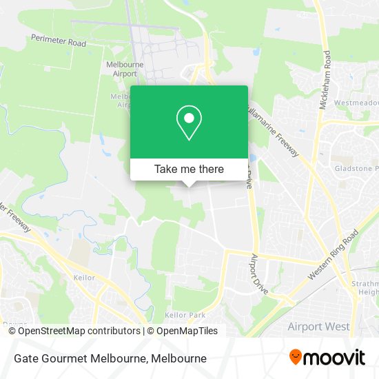 Gate Gourmet Melbourne map