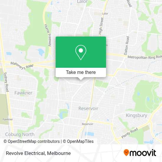 Mapa Revolve Electrical