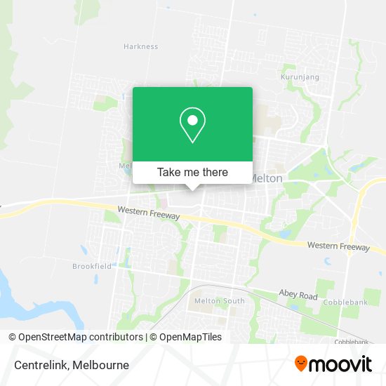 Centrelink map