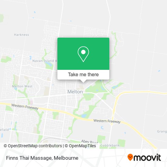 Finns Thai Massage map