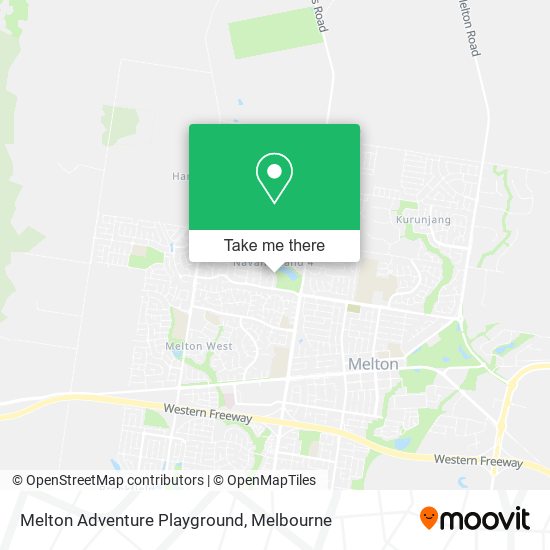 Mapa Melton Adventure Playground