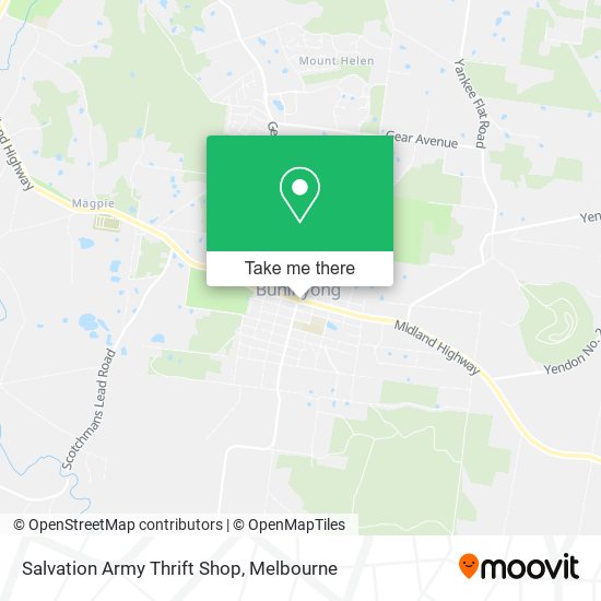Salvation Army Thrift Shop map