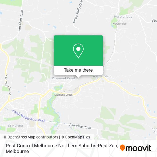 Pest Control Melbourne Northern Suburbs-Pest Zap map