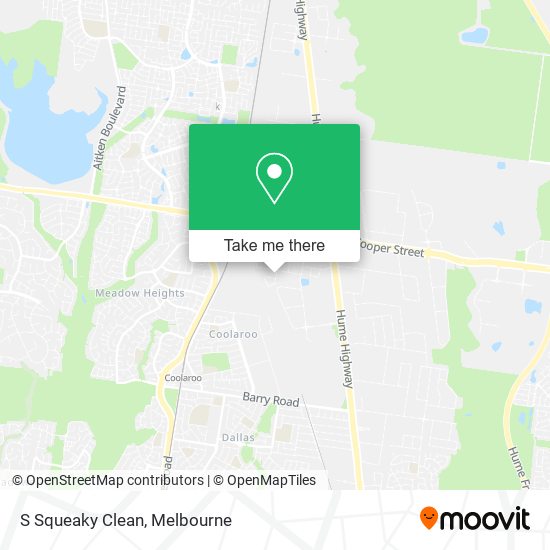 S Squeaky Clean map