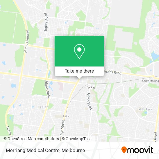 Merriang Medical Centre map