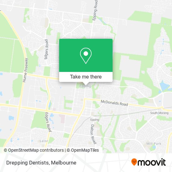 Drepping Dentists map