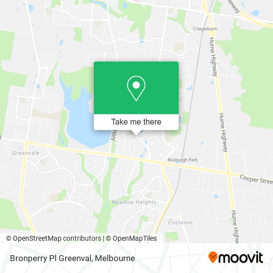 Bronperry Pl Greenval map