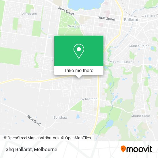 3hq Ballarat map
