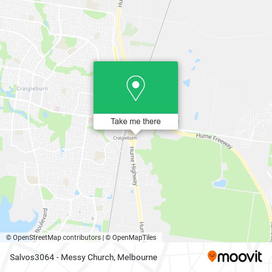 Mapa Salvos3064 - Messy Church