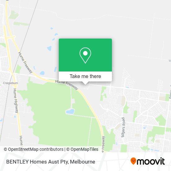 BENTLEY Homes Aust Pty map