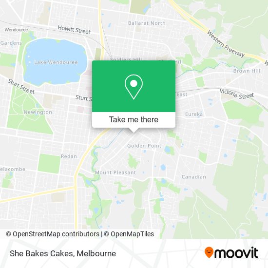 She Bakes Cakes map