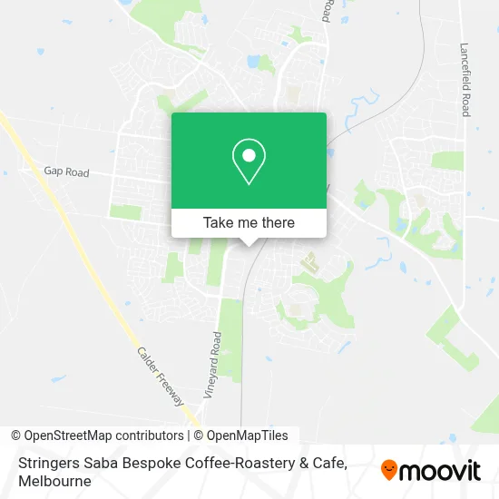 Mapa Stringers Saba Bespoke Coffee-Roastery & Cafe