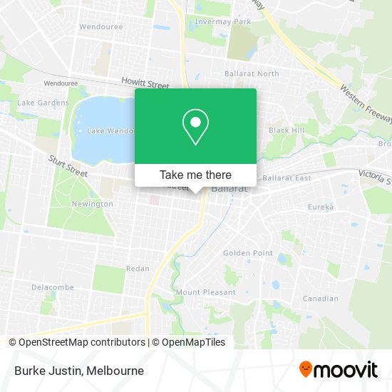 Burke Justin map