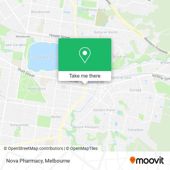 Nova Pharmacy map