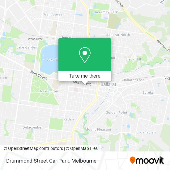 Drummond Street Car Park map