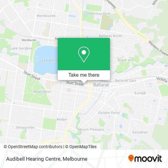 Audibell Hearing Centre map