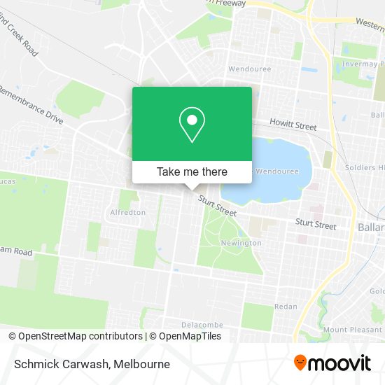 Schmick Carwash map