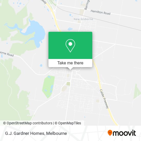G.J. Gardner Homes map