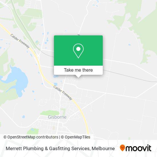 Merrett Plumbing & Gasfitting Services map