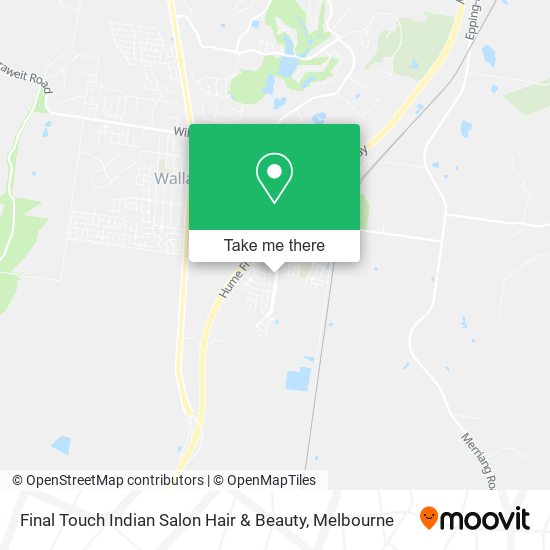 Final Touch Indian Salon Hair & Beauty map