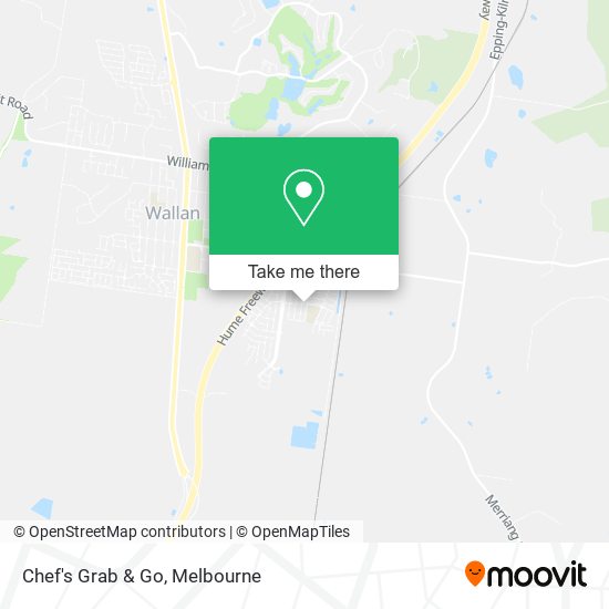 Chef's Grab & Go map