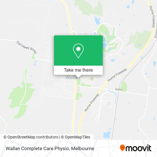 Wallan Complete Care Physio map
