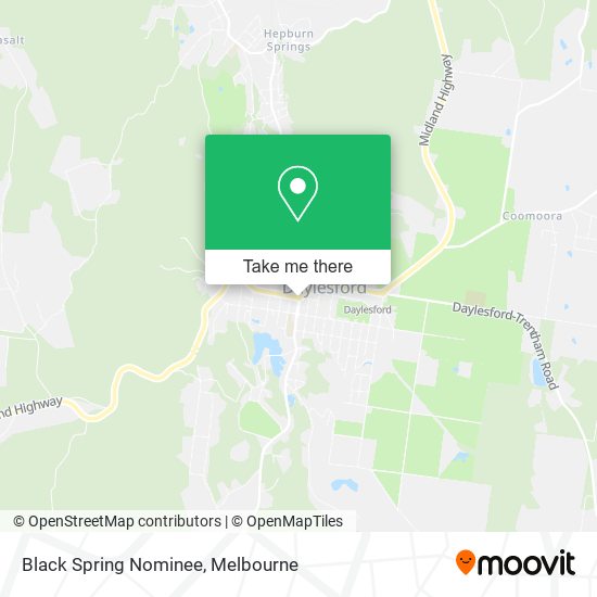 Black Spring Nominee map