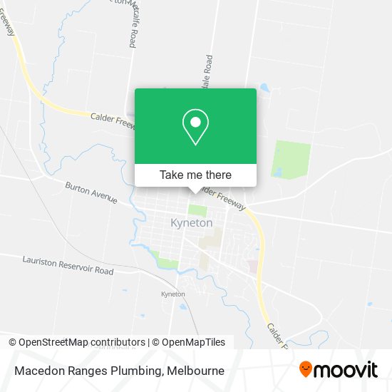 Macedon Ranges Plumbing map