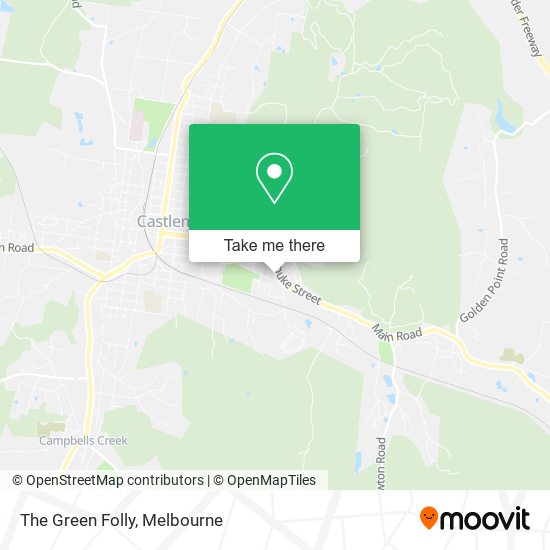 The Green Folly map