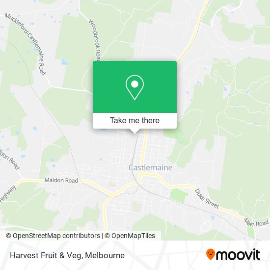 Harvest Fruit & Veg map