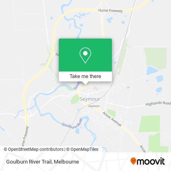 Goulburn River Trail map