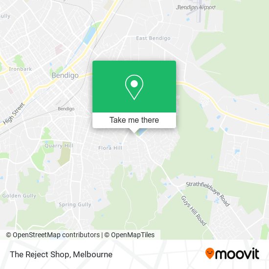 Mapa The Reject Shop