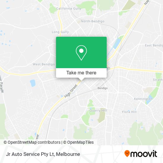 Jr Auto Service Pty Lt map