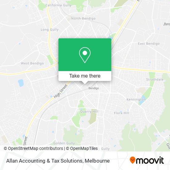 Allan Accounting & Tax Solutions map
