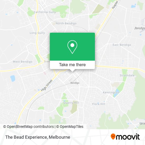 The Bead Experience map