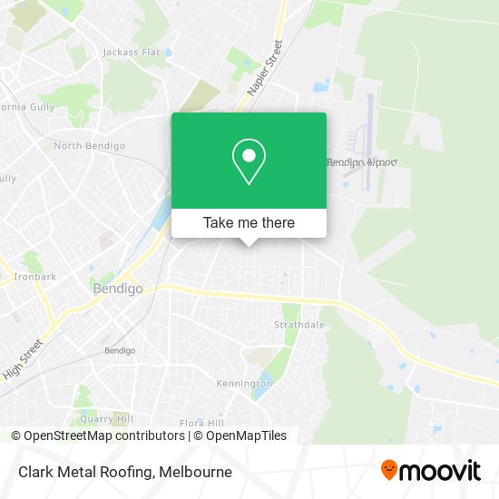 Clark Metal Roofing map