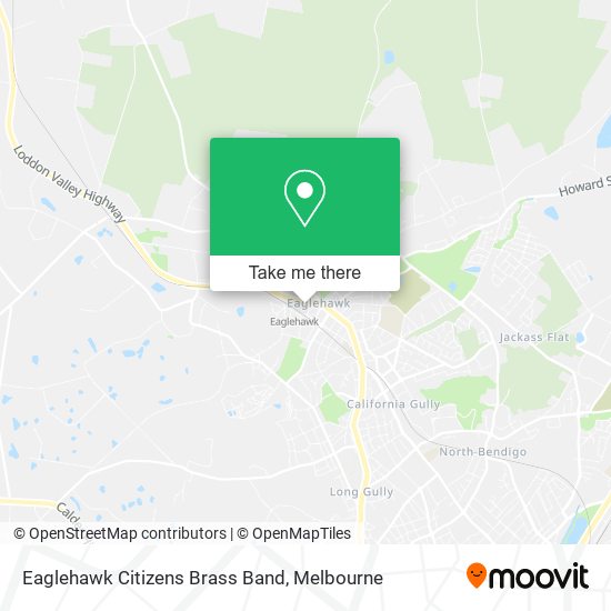 Eaglehawk Citizens Brass Band map