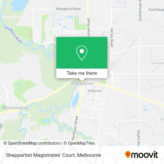 How to Get to Shepparton Magistrates' Court in Melbourne by Bus or Train?