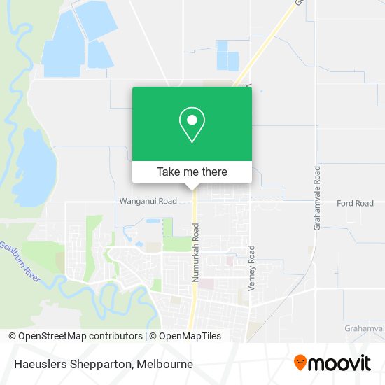 Haeuslers Shepparton map