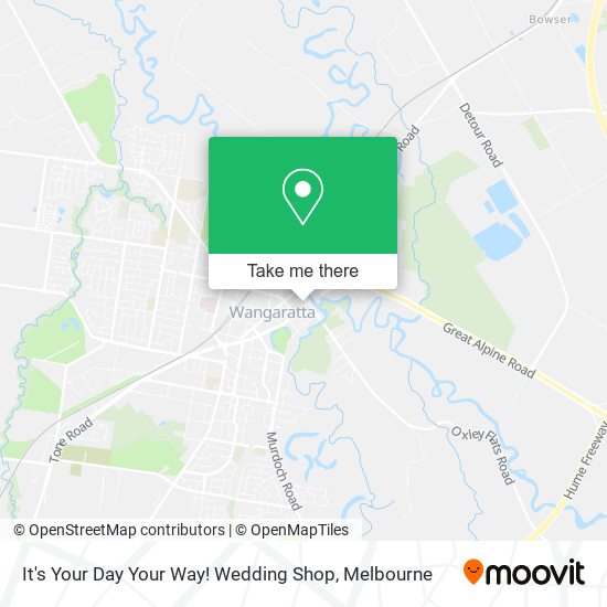 It's Your Day Your Way! Wedding Shop map