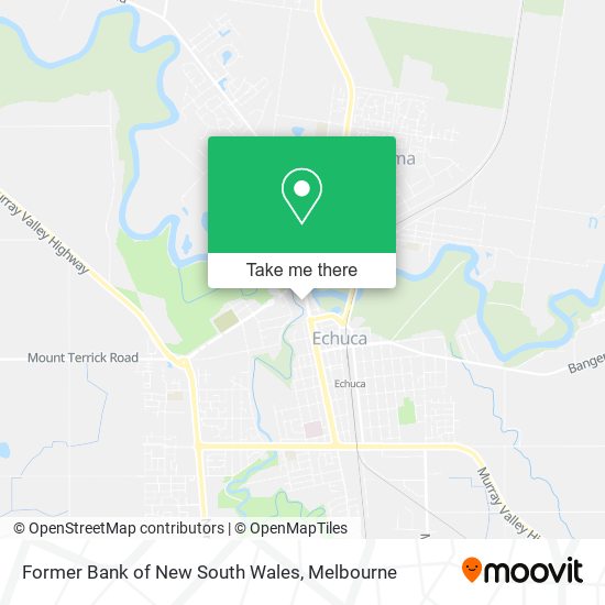 Former Bank of New South Wales map