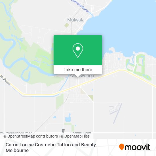 Carrie Louise Cosmetic Tattoo and Beauty map