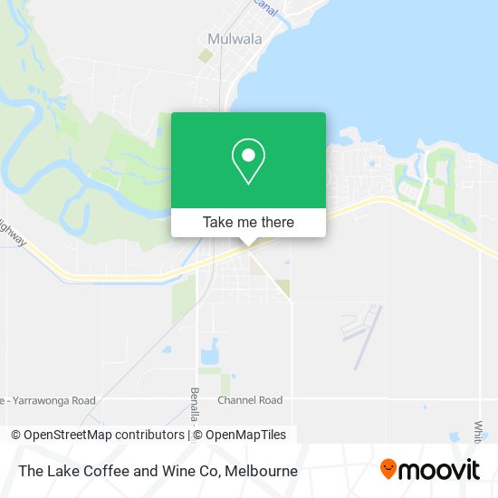 The Lake Coffee and Wine Co map