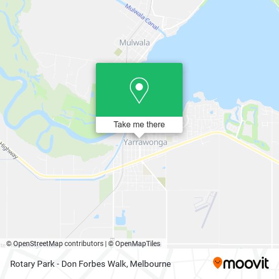 Rotary Park - Don Forbes Walk map