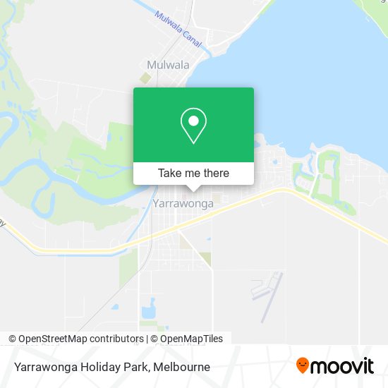 Yarrawonga Holiday Park map